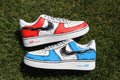 Custom Air Force 1 Shoes: Hand-Painted Cartoon Outline