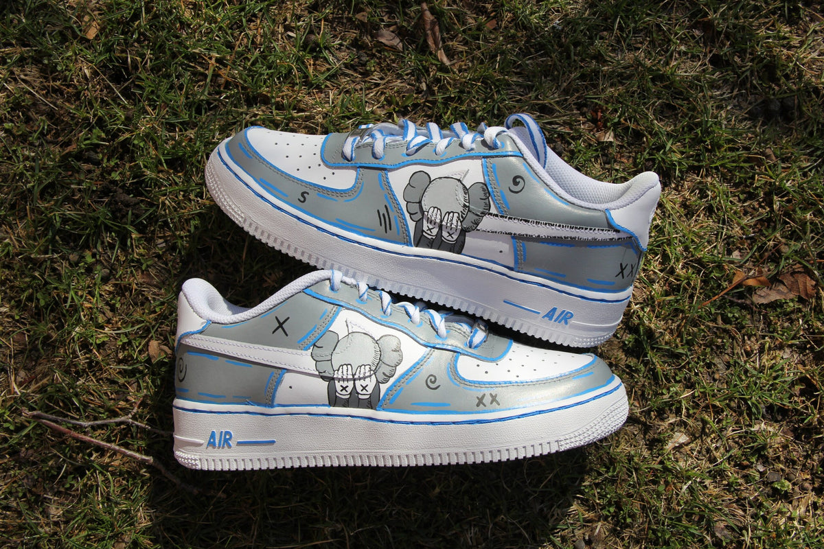 Custom Air Force 1 “Graffiti”  Designer Sesame Street Art Custom Shoes