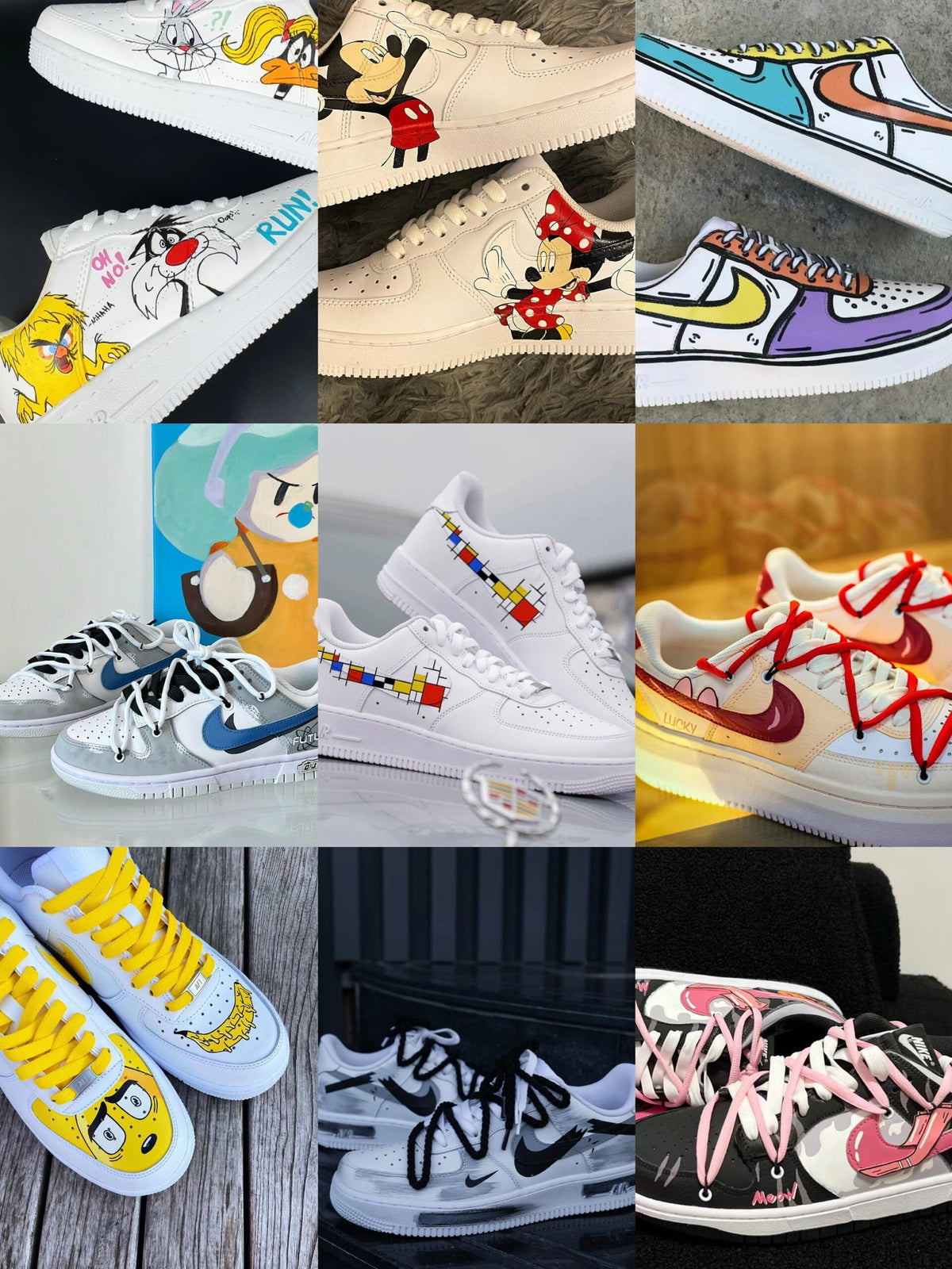 custom hand painted air force1.af1 pokemon squirtle cartoons street style anime wedding shoes trendy trainers gift design sneake