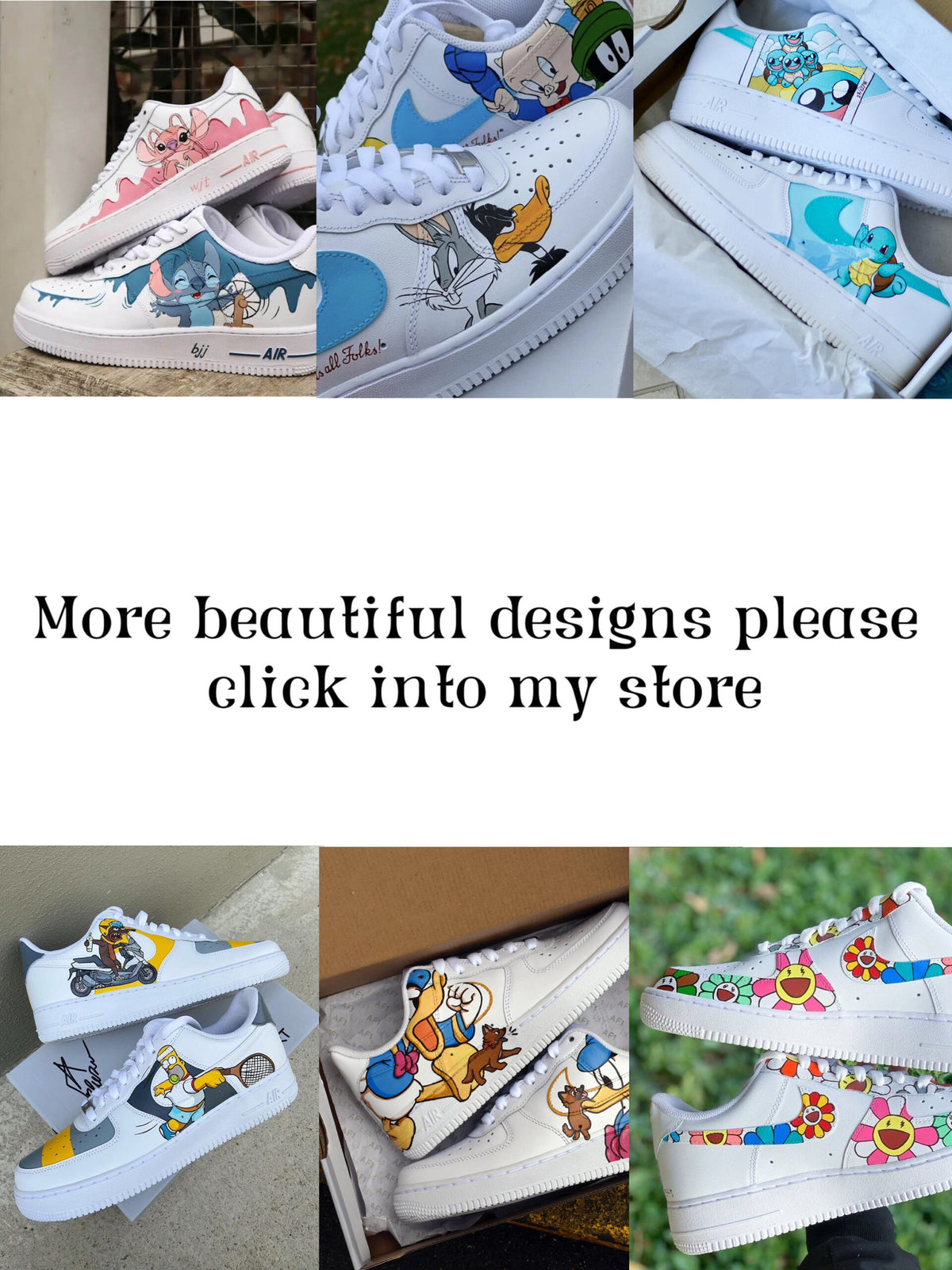 custom hand painted air force1.af1 pokemon squirtle cartoons street style anime wedding shoes trendy trainers gift design sneake