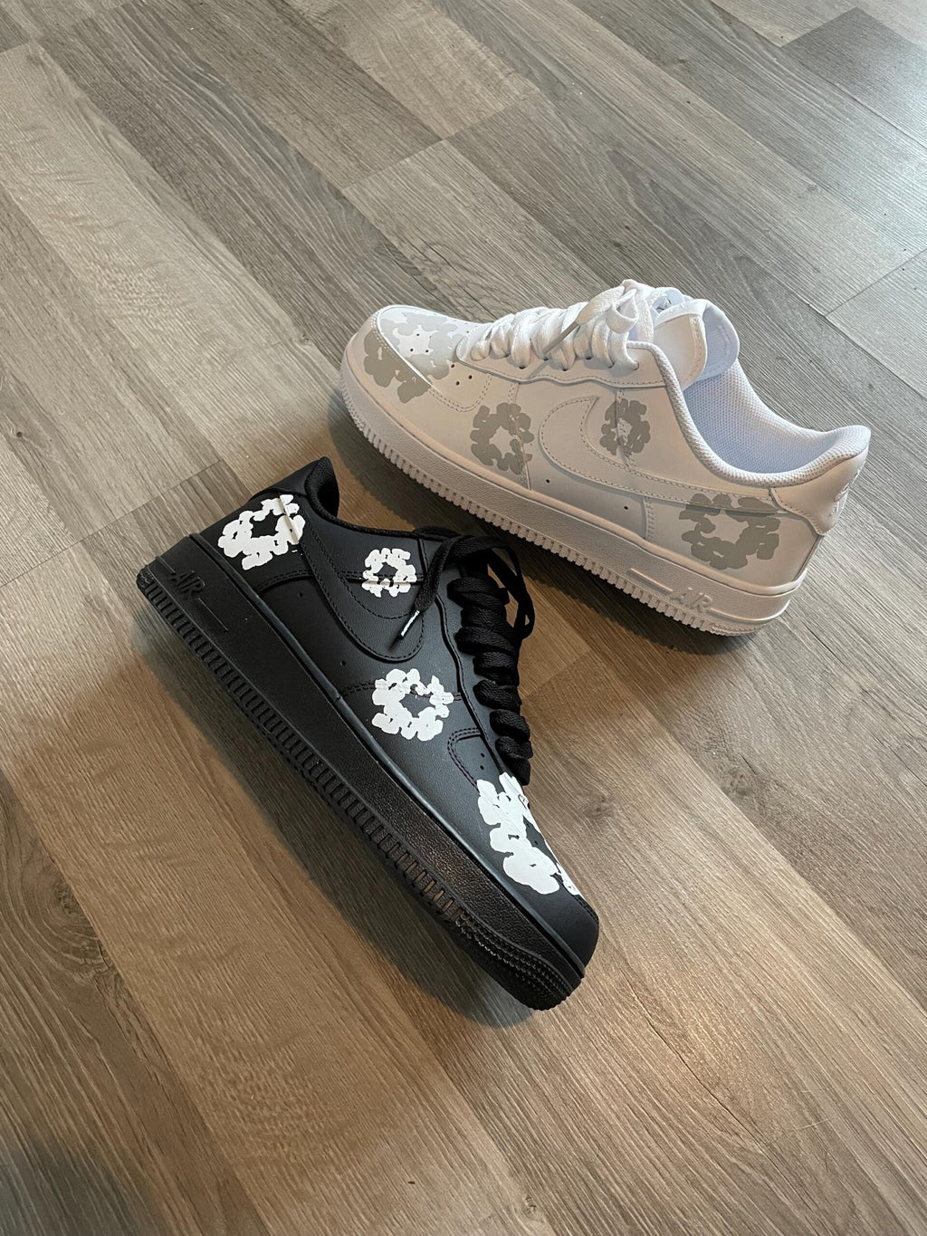 BLACK DENIM TEARS AF1 Custom