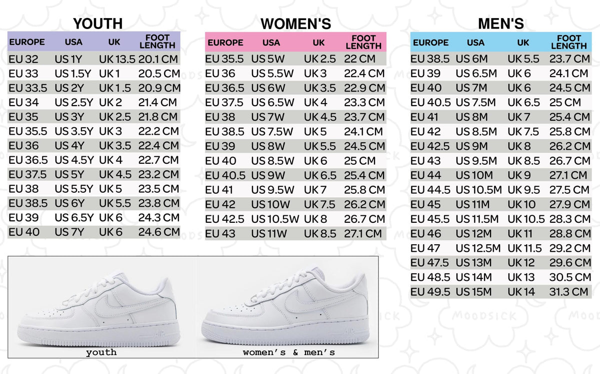 Air force 1, Nike Custom Sneakers, Pink Blue Roses, Bride Shoes, Wedding Anniversary Gift, Women’s, Girls, Floral, Flowers, Porcelain