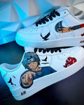 Custom Anime Dark Ninja Style Hand-Painted Shoes