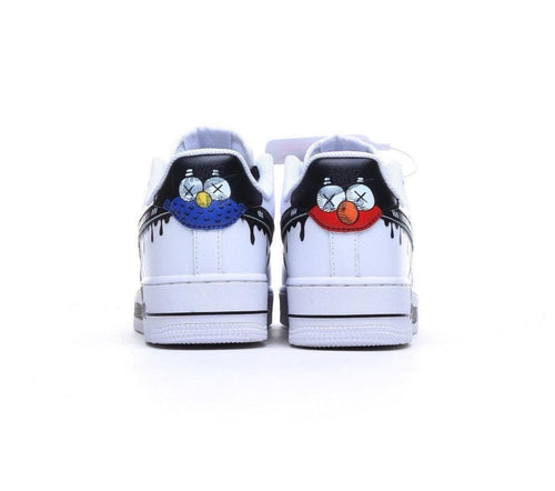 Air Force 1 KAWS custom sneakers, handmade