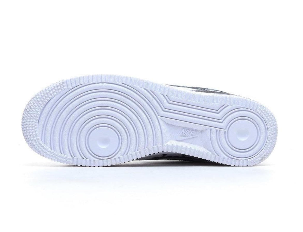 Air Force 1 KAWS custom sneakers, handmade