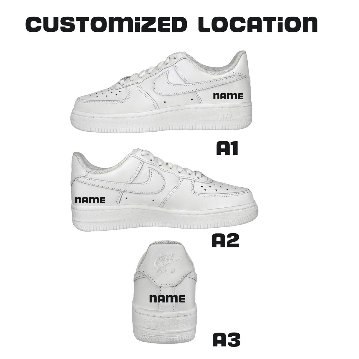 Air Force 1 Custom -Hand Painted Shoes- Techwear Decoding Sneakers-DataStream Custom AF1-Decoding Series AF1