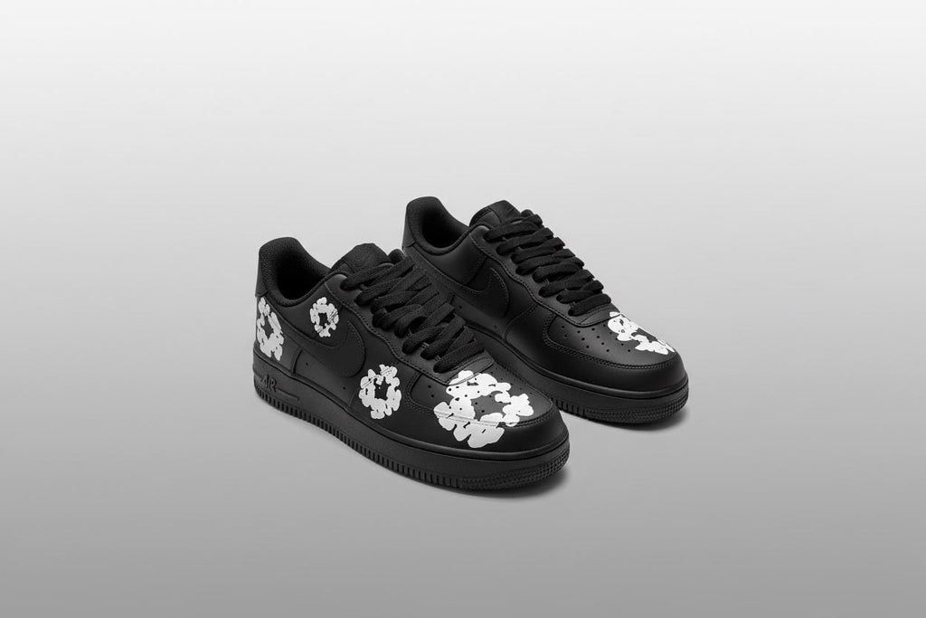 BLACK DENIM TEARS AF1 Custom