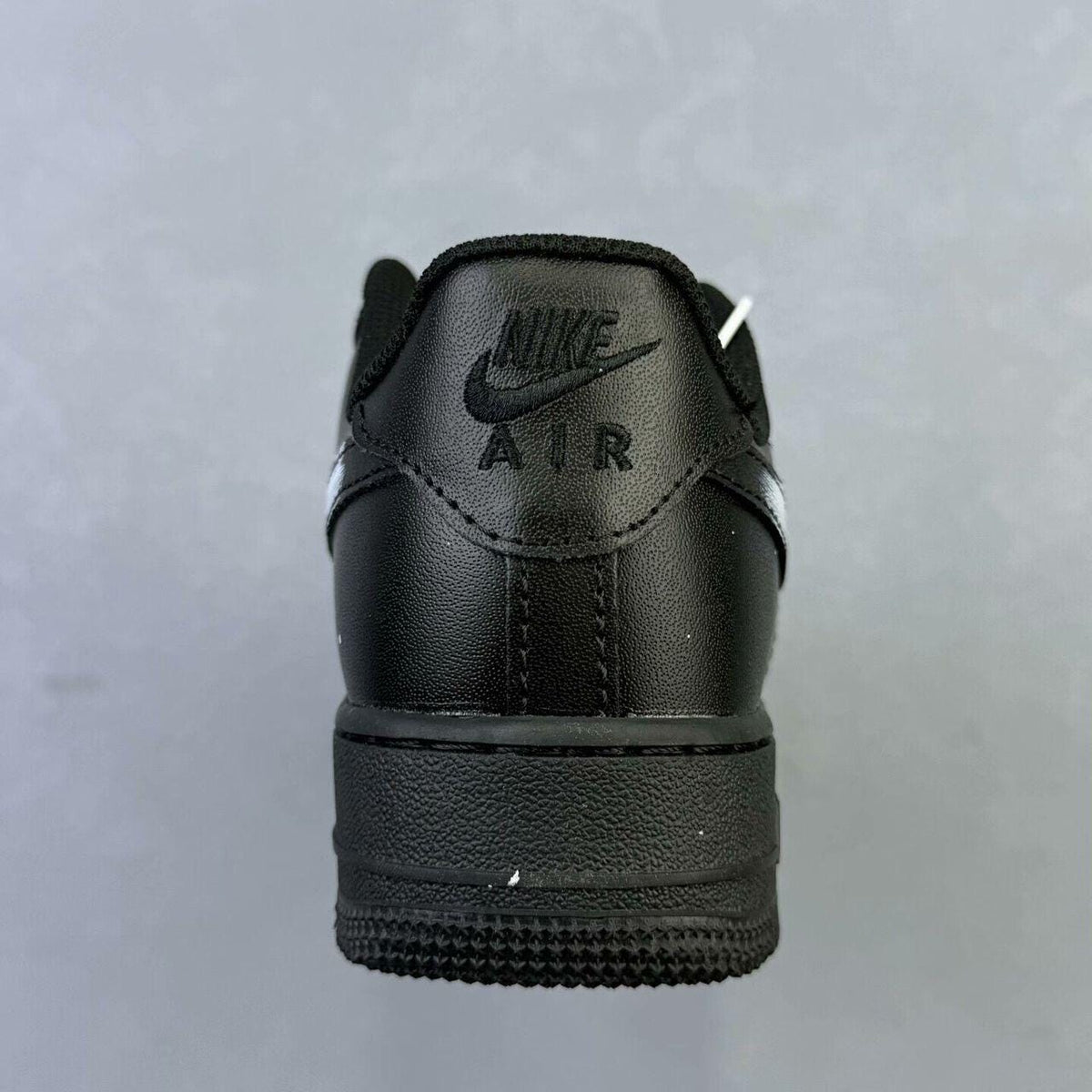 Black & White Dip Dye Splatter Custom Air Force 1 Sneakers