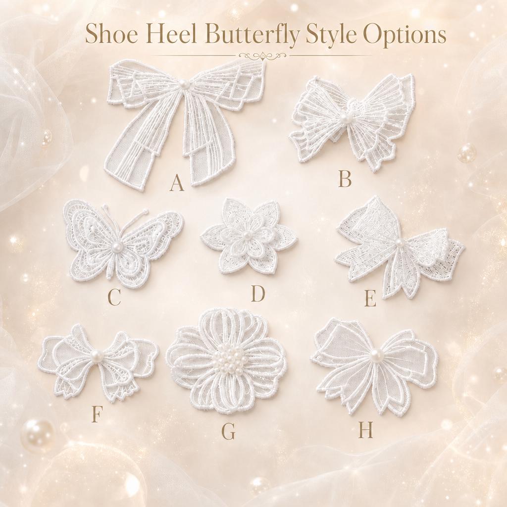 Custom Bridal Sneakers Lace Floral & Pearl Shoes for Bride, Personalized Name Wedding Date
