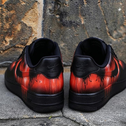 Air Force 1 Custom Sneakers Graffiti Streetwear Shoes Gift For Her Graduation